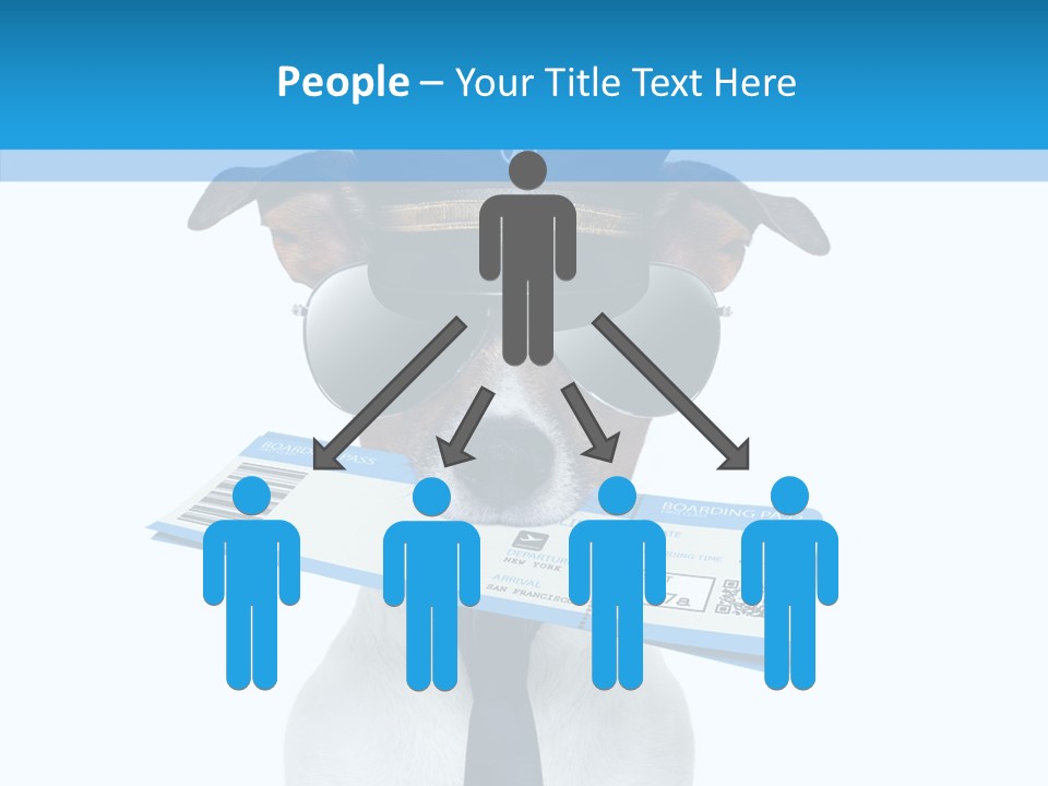 Flight Check In Minute PowerPoint Template