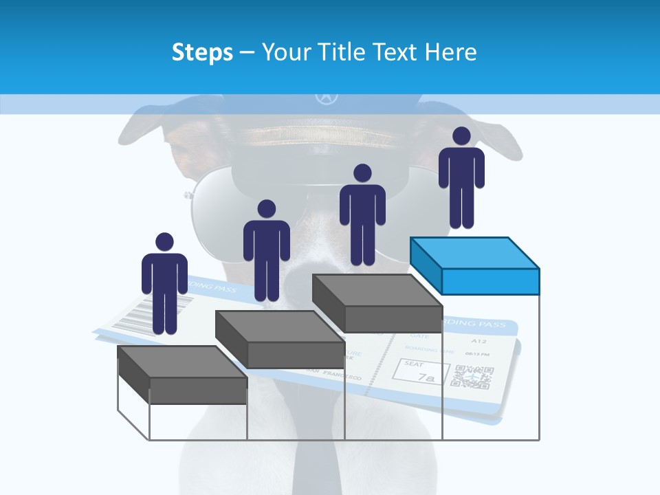 Flight Check In Minute PowerPoint Template