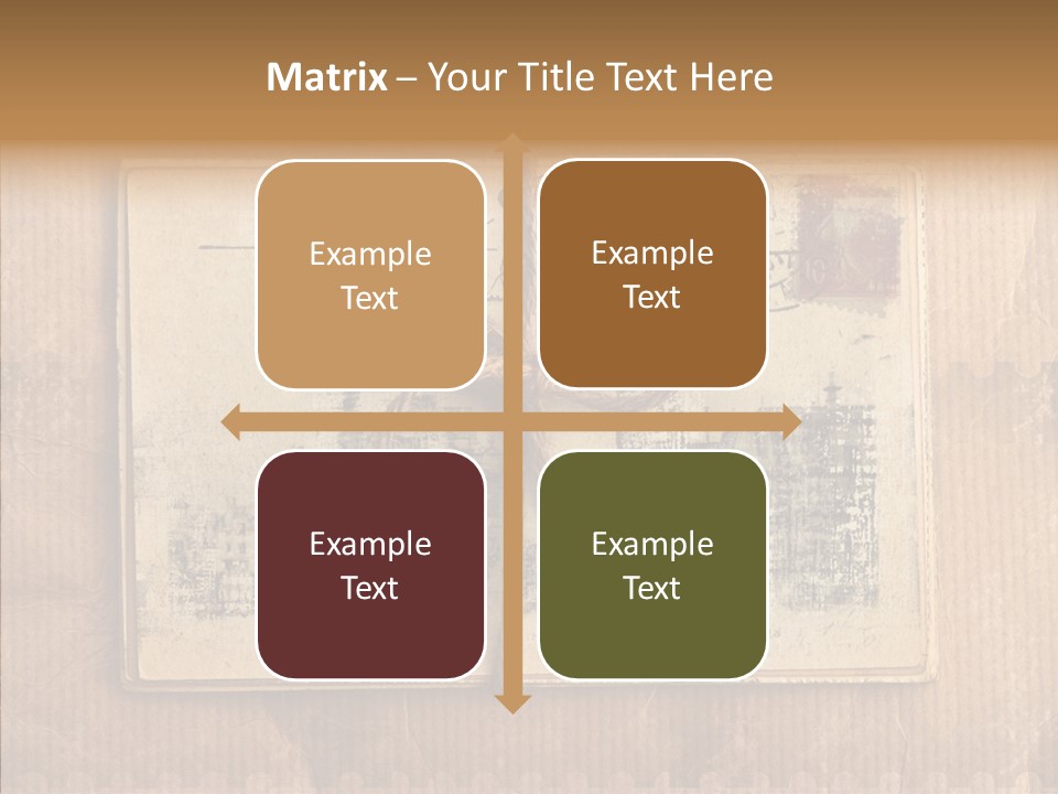 Album Scrapbooking Nostalgic PowerPoint Template