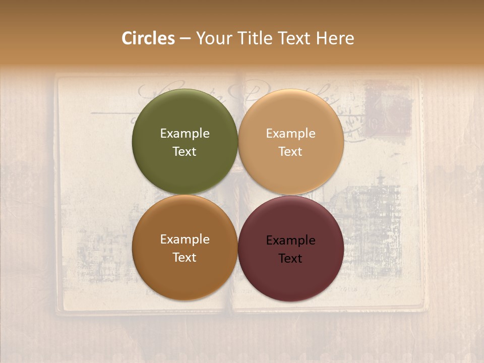 Album Scrapbooking Nostalgic PowerPoint Template