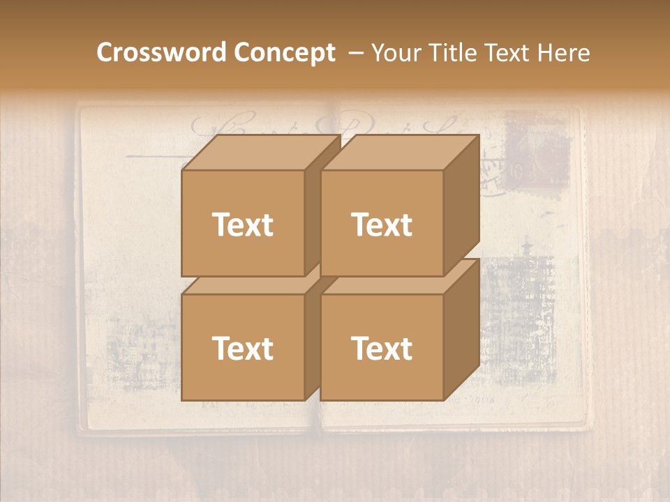 Album Scrapbooking Nostalgic PowerPoint Template