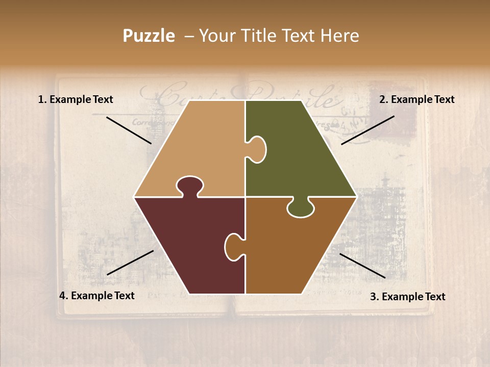 Album Scrapbooking Nostalgic PowerPoint Template