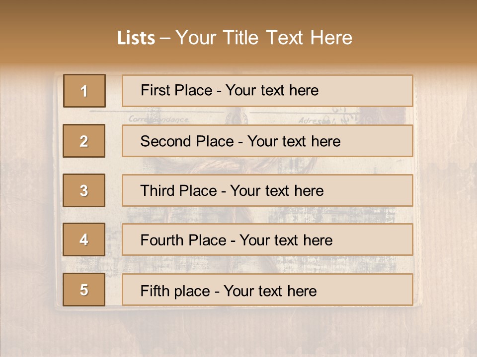 Album Scrapbooking Nostalgic PowerPoint Template