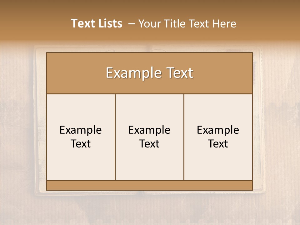 Album Scrapbooking Nostalgic PowerPoint Template