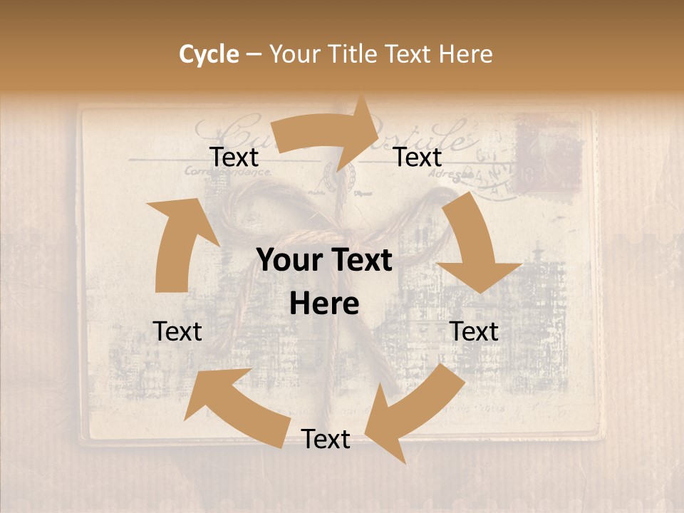Album Scrapbooking Nostalgic PowerPoint Template