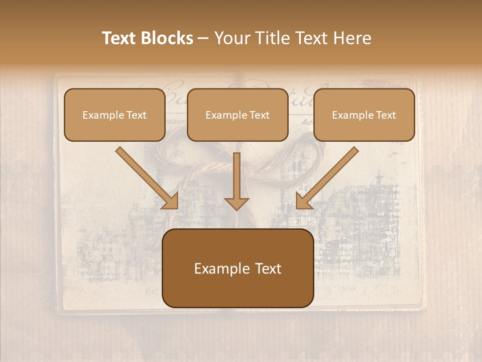 Album Scrapbooking Nostalgic PowerPoint Template