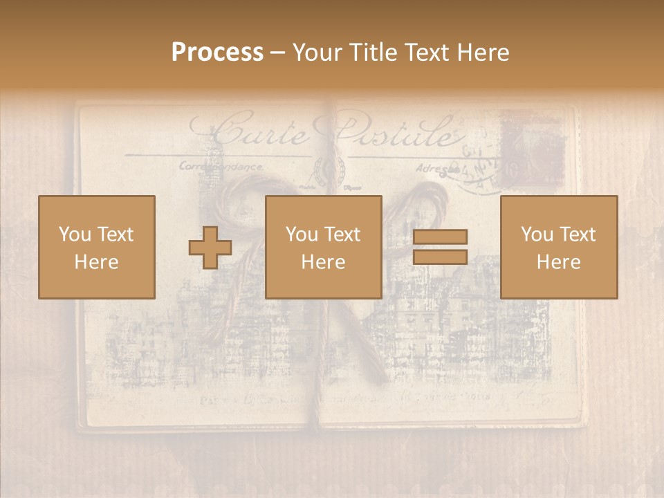 Album Scrapbooking Nostalgic PowerPoint Template