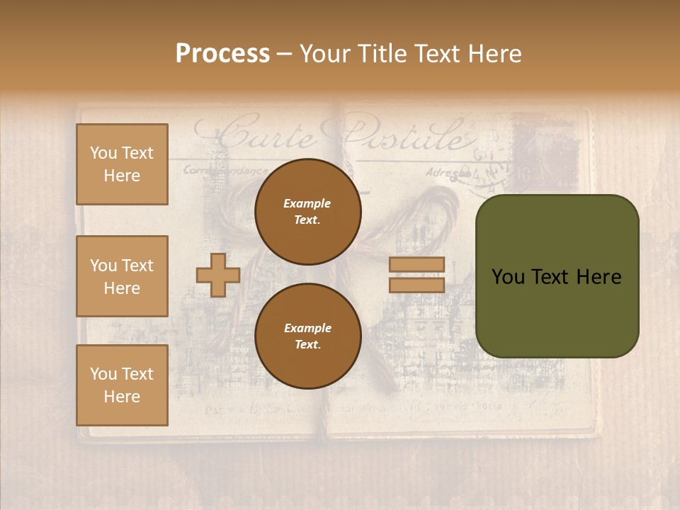 Album Scrapbooking Nostalgic PowerPoint Template