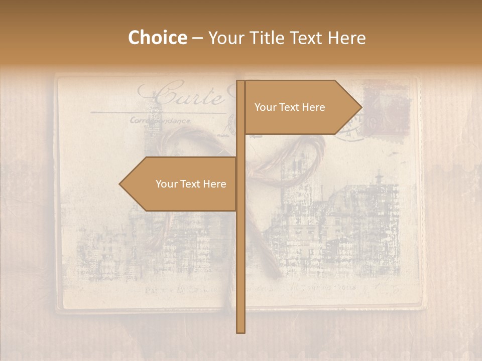 Album Scrapbooking Nostalgic PowerPoint Template