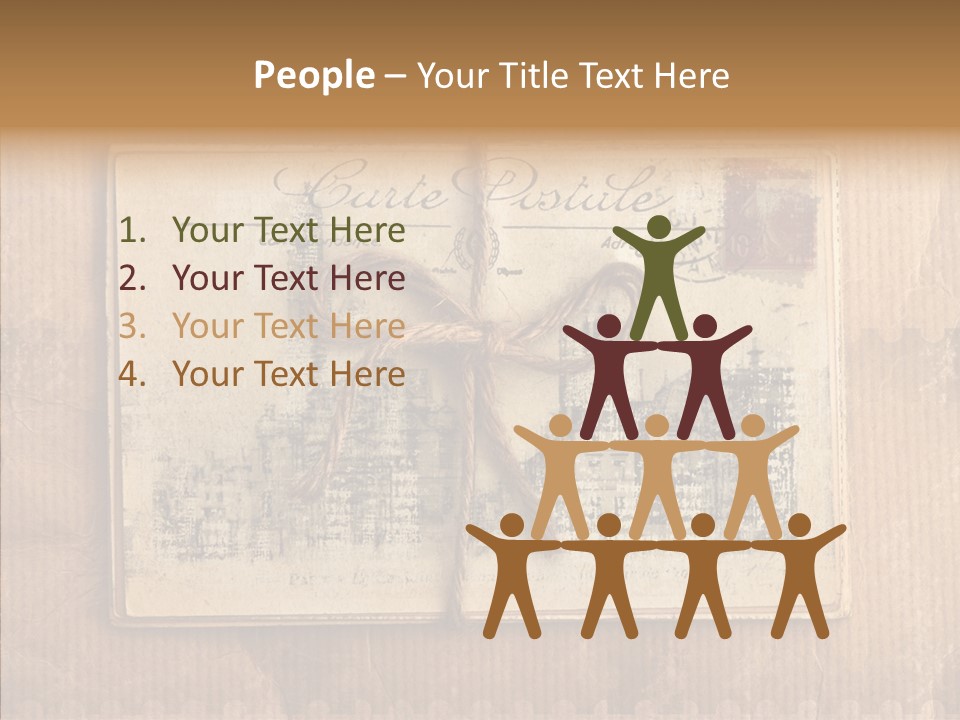 Album Scrapbooking Nostalgic PowerPoint Template