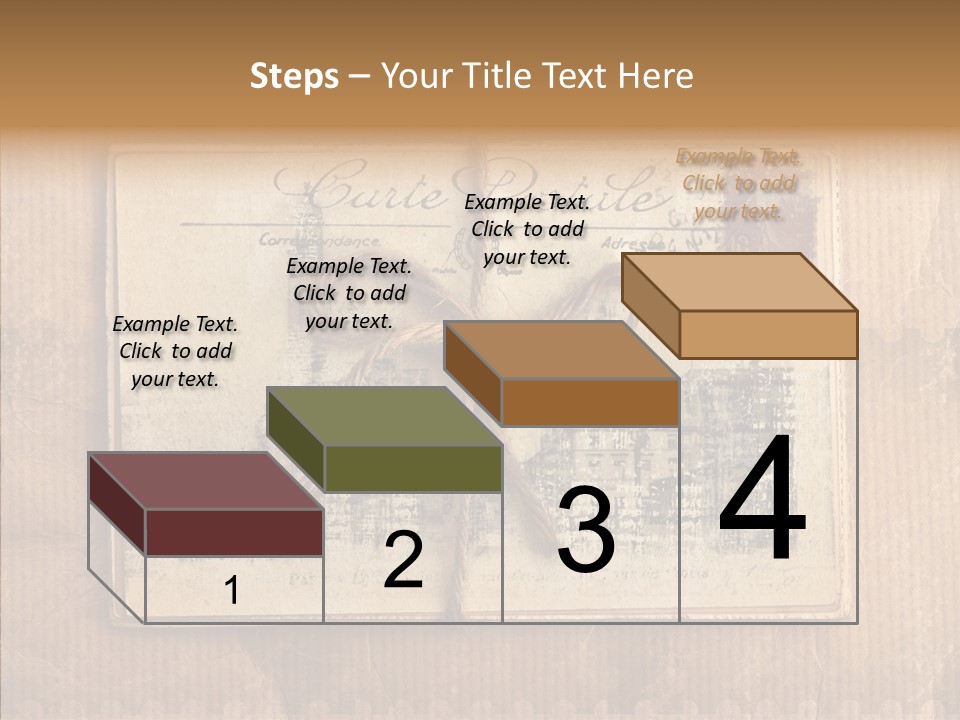 Album Scrapbooking Nostalgic PowerPoint Template