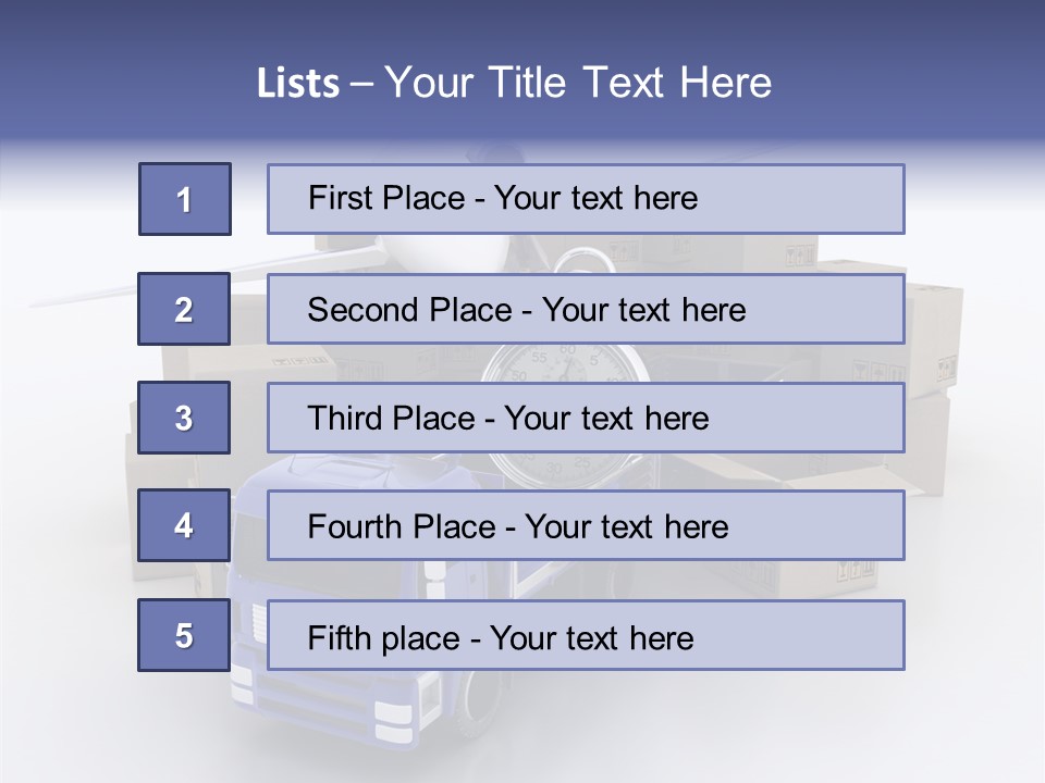 Road Planet Of The Earth PowerPoint Template