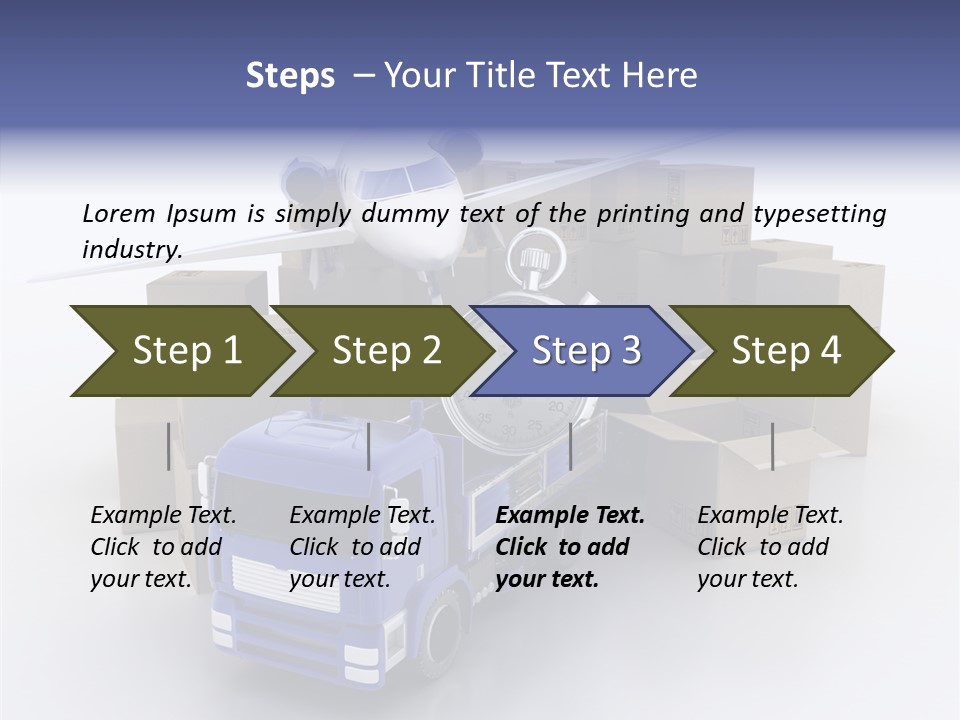 Road Planet Of The Earth PowerPoint Template