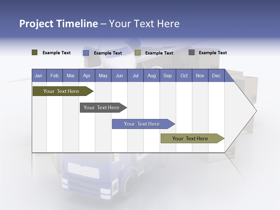 Road Planet Of The Earth PowerPoint Template