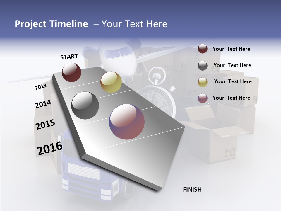 Road Planet Of The Earth PowerPoint Template