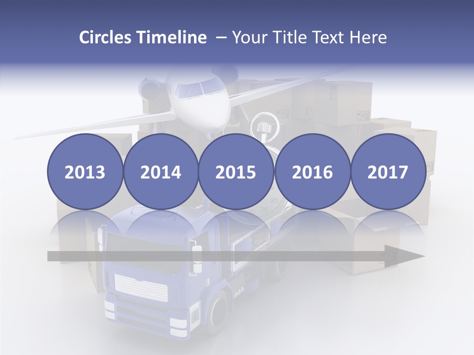 Road Planet Of The Earth PowerPoint Template