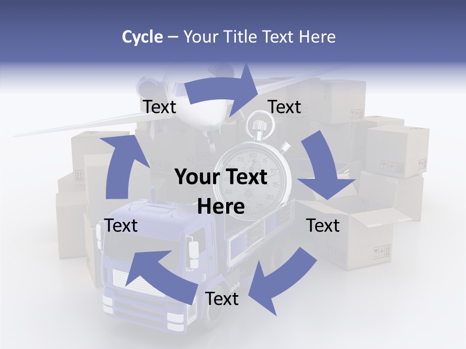 Road Planet Of The Earth PowerPoint Template