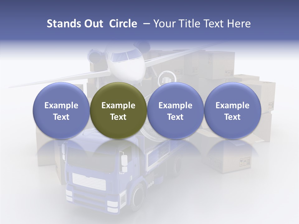 Road Planet Of The Earth PowerPoint Template