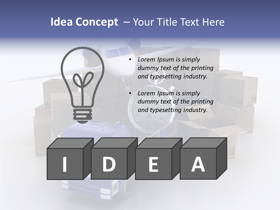 Road Planet Of The Earth PowerPoint Template