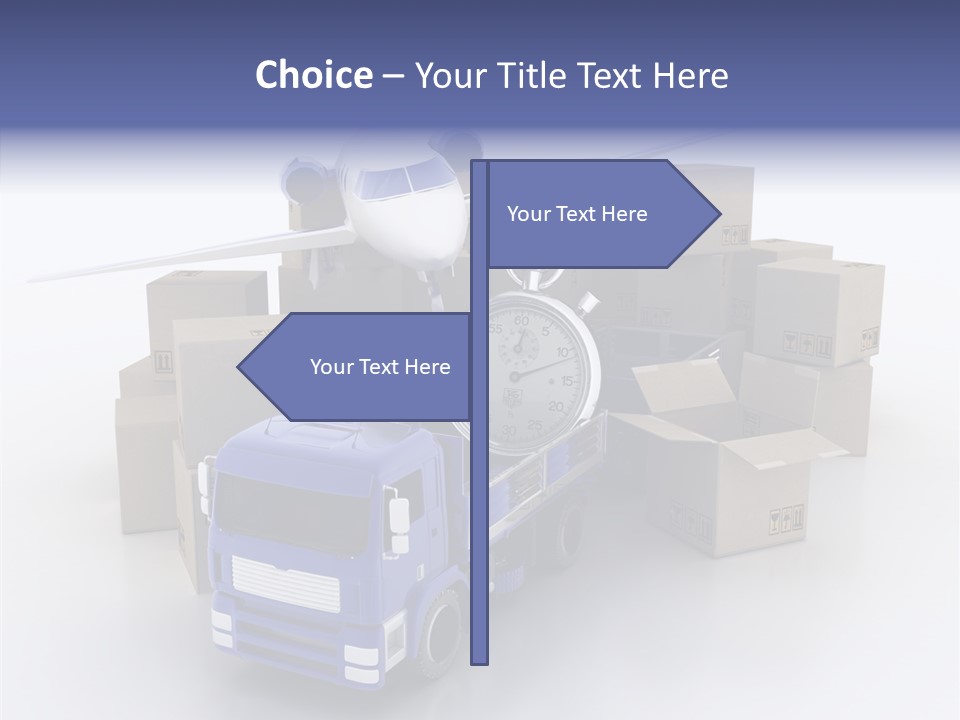 Road Planet Of The Earth PowerPoint Template