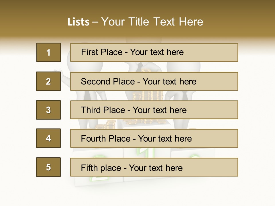 Jackpot Important Win PowerPoint Template