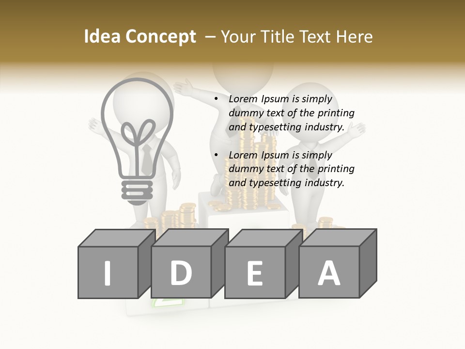 Jackpot Important Win PowerPoint Template