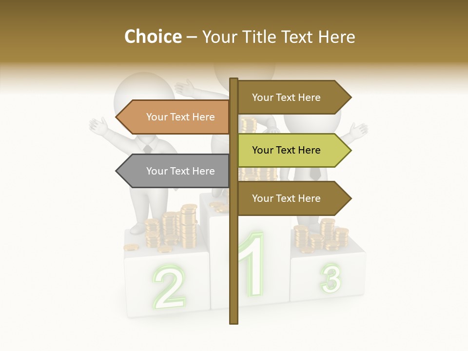 Jackpot Important Win PowerPoint Template