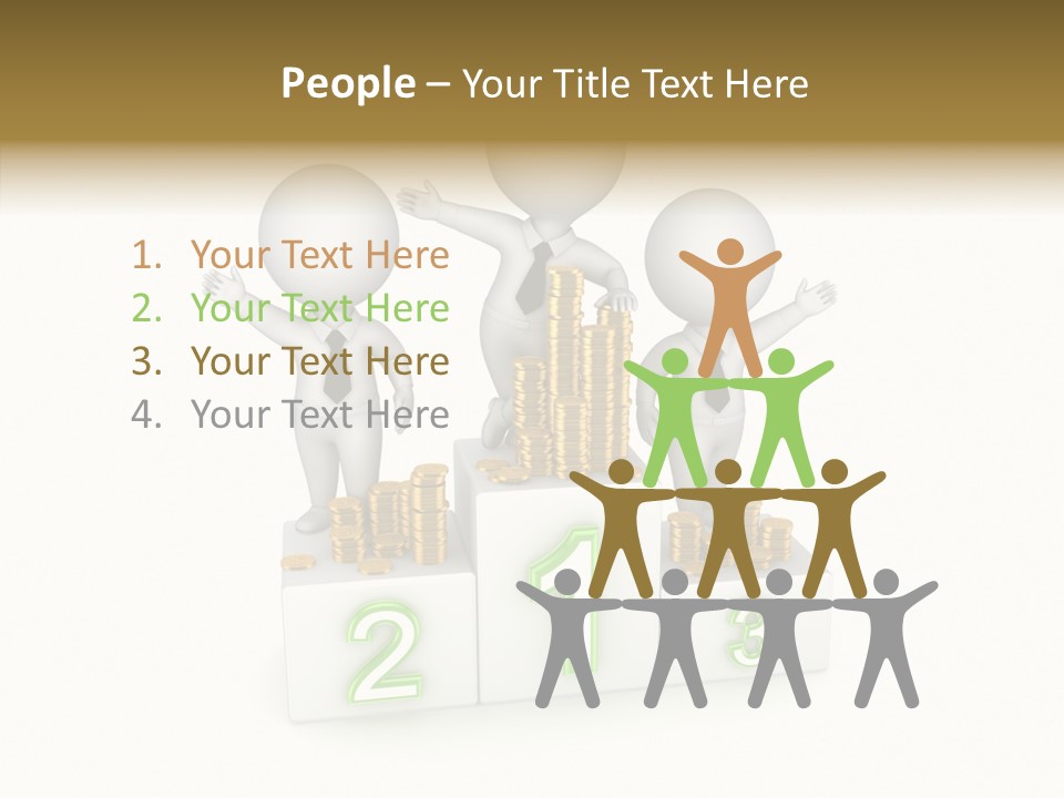 Jackpot Important Win PowerPoint Template