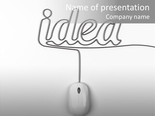 Idea Connection Software PowerPoint Template