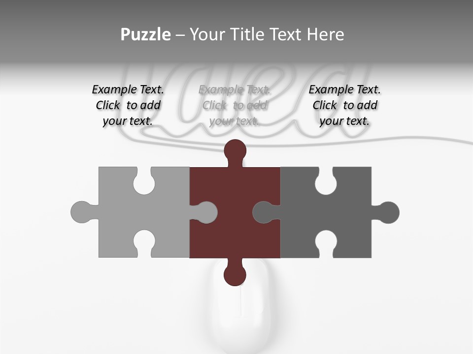 Idea Connection Software PowerPoint Template