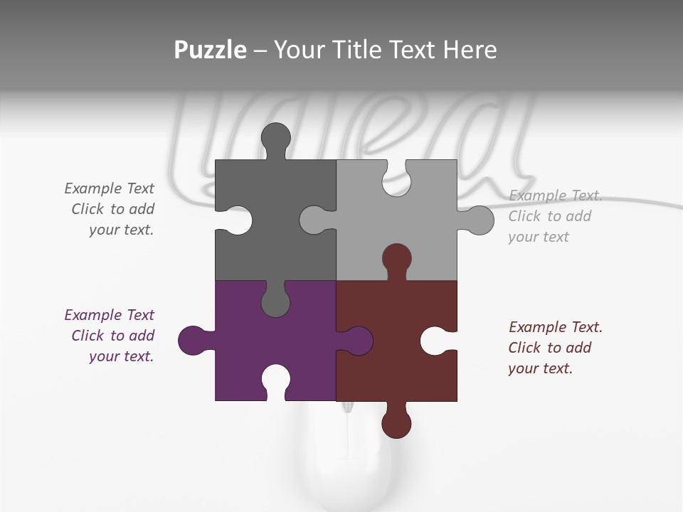 Idea Connection Software PowerPoint Template