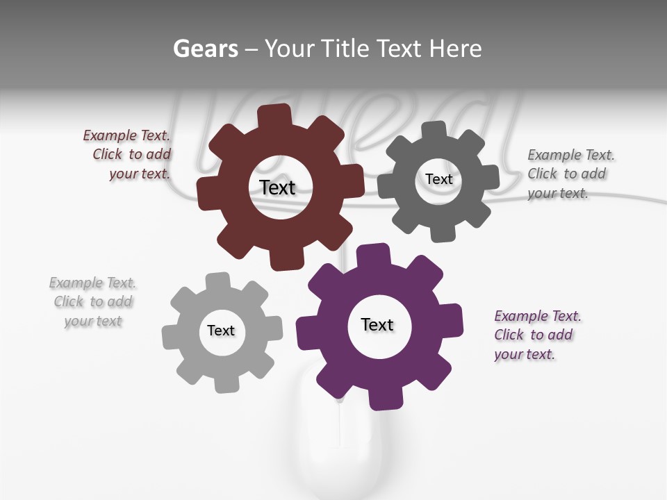 Idea Connection Software PowerPoint Template
