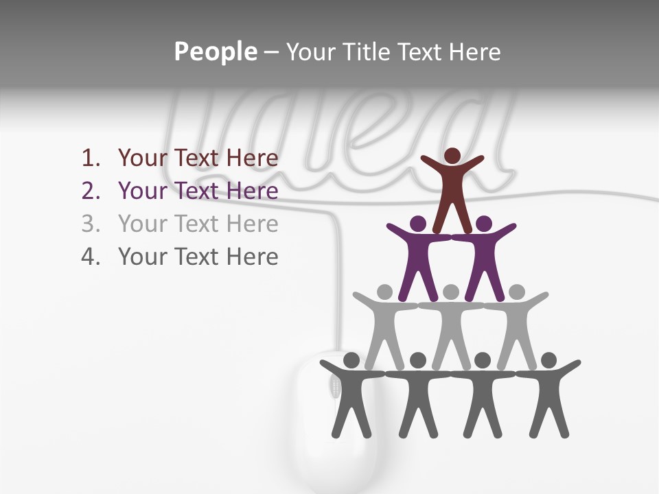 Idea Connection Software PowerPoint Template