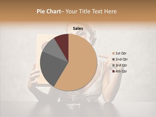 Caucasian Home Shopping Style PowerPoint Template