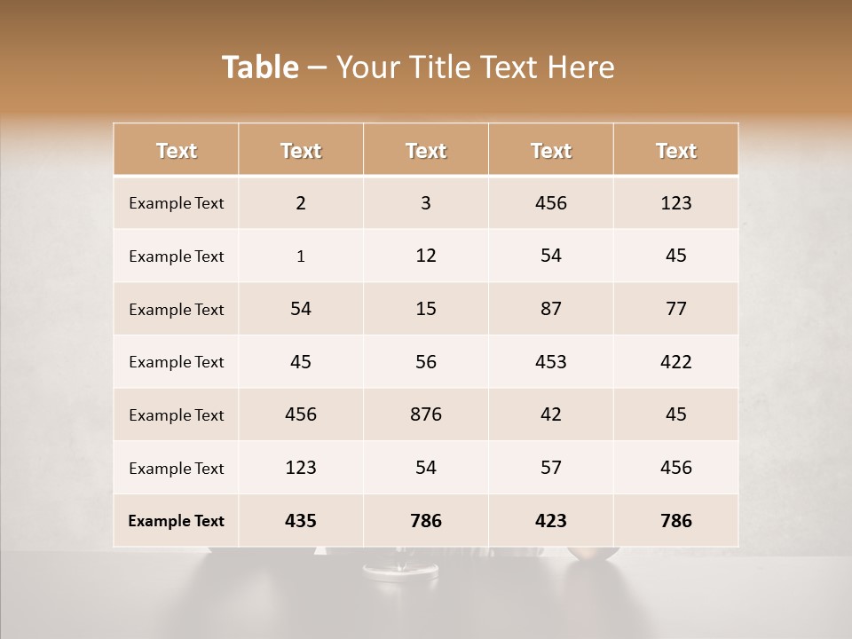 Caucasian Home Shopping Style PowerPoint Template