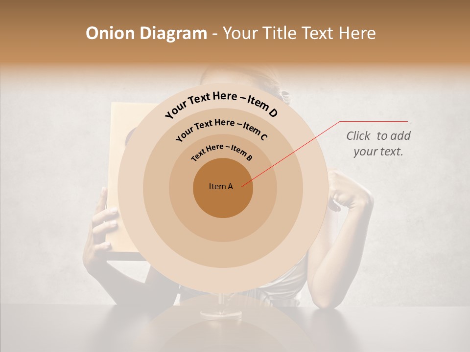 Caucasian Home Shopping Style PowerPoint Template