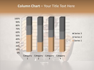 Caucasian Home Shopping Style PowerPoint Template