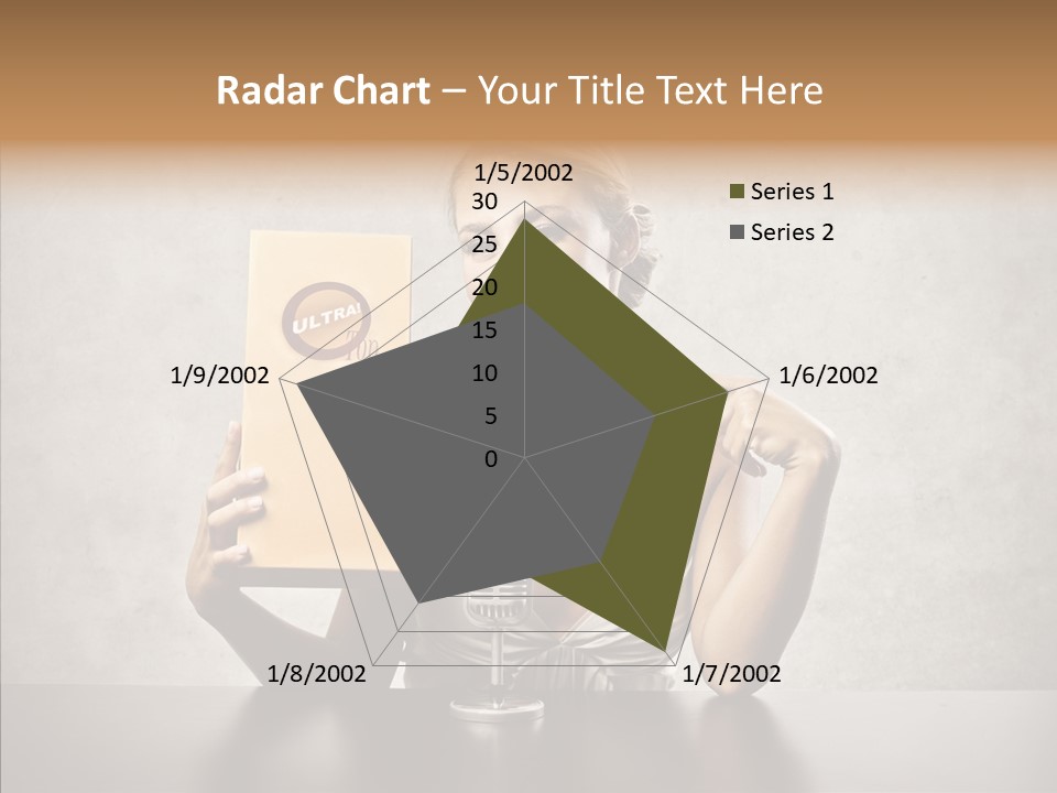 Caucasian Home Shopping Style PowerPoint Template