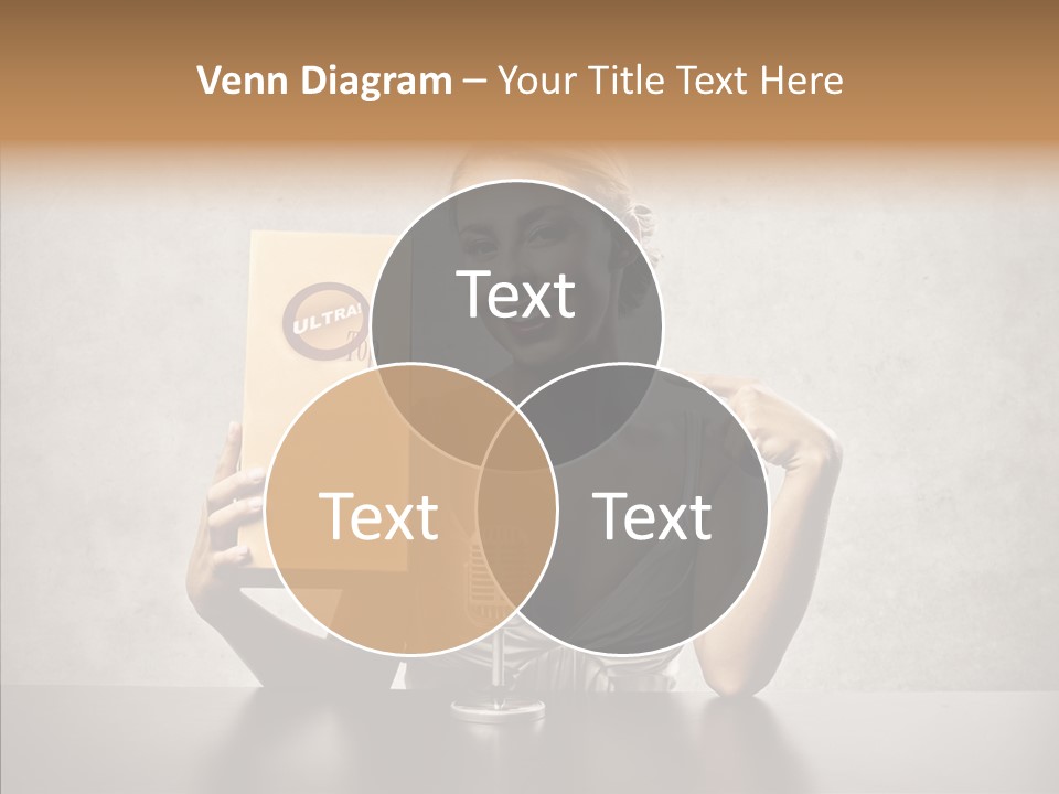 Caucasian Home Shopping Style PowerPoint Template