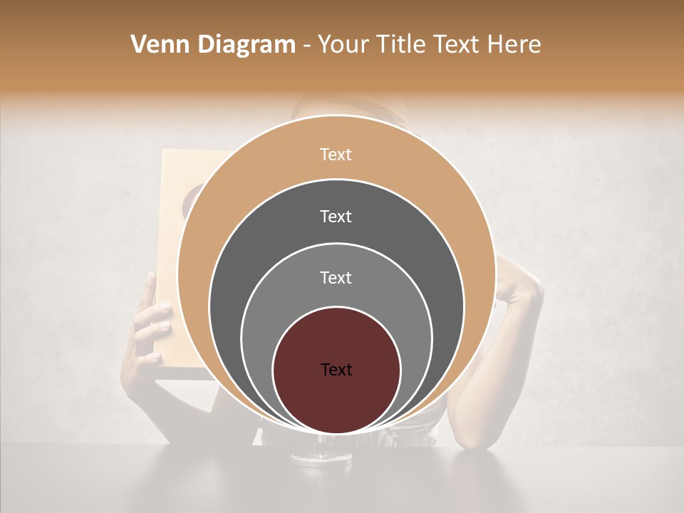 Caucasian Home Shopping Style PowerPoint Template