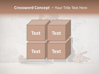 Speak Presenter Table PowerPoint Template