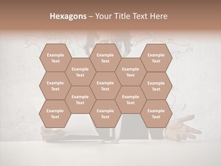 Speak Presenter Table PowerPoint Template