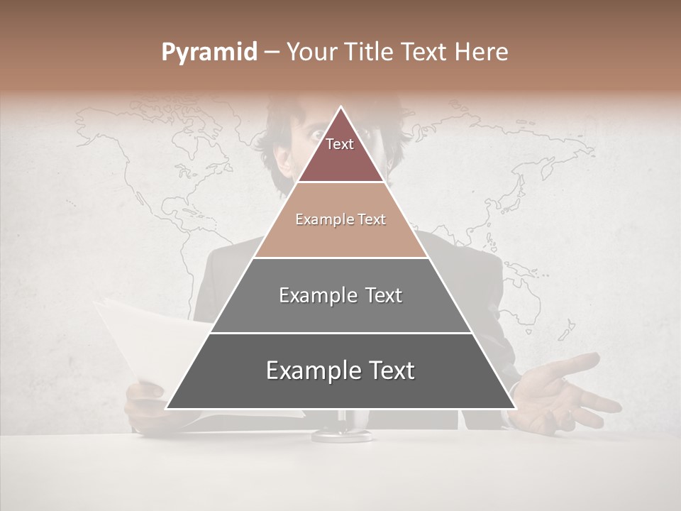 Speak Presenter Table PowerPoint Template