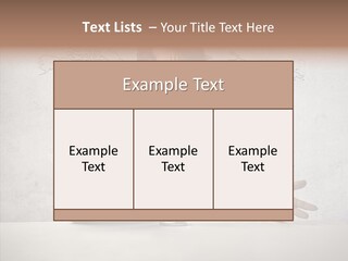 Speak Presenter Table PowerPoint Template