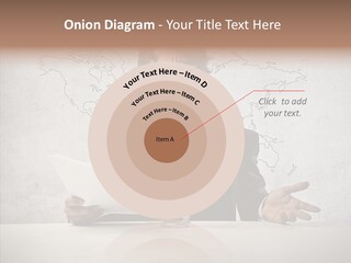 Speak Presenter Table PowerPoint Template