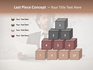 Speak Presenter Table PowerPoint Template