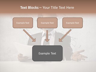 Speak Presenter Table PowerPoint Template