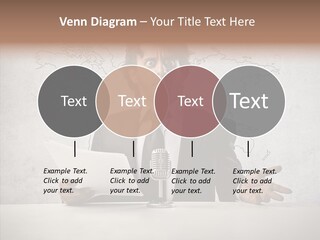 Speak Presenter Table PowerPoint Template