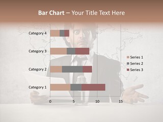 Speak Presenter Table PowerPoint Template