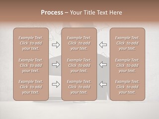 Speak Presenter Table PowerPoint Template